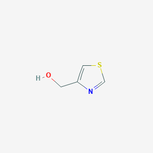 molecular formula C4H5NOS B1350391 4-Hydroxymethylthiazole CAS No. 7036-04-6