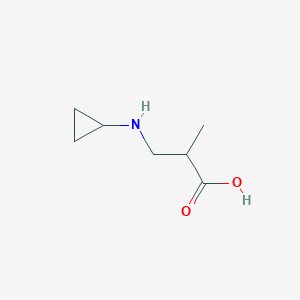 3-(Cyclopropylamino)-2-methylpropanoic acid