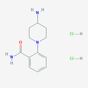 2-(4-Aminopiperidin-1-yl)benzamide dihydrochloride