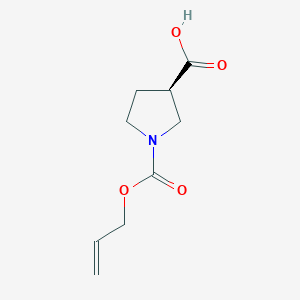 (R)-1-((Allyloxy)carbonyl)pyrrolidine-3-carboxylic acid