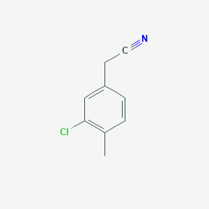 2-(3-Chloro-4-methylphenyl)acetonitrile