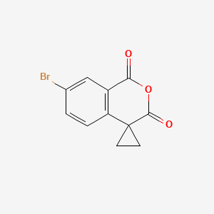 7-Bromo-1,3-dihydrospiro[2-benzopyran-4,1'-cyclopropane]-1,3-dione