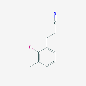 2-Fluoro-3-methylphenylpropanenitrile