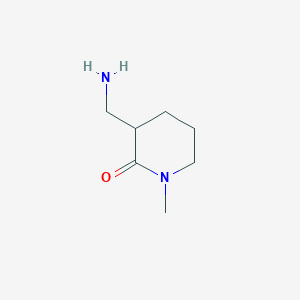 3-(Aminomethyl)-1-methylpiperidin-2-one