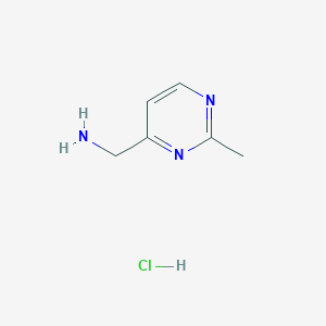 (2-Methylpyrimidin-4-yl)methanamine hydrochloride