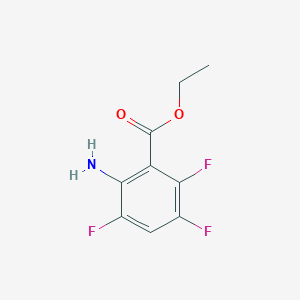 Ethyl 2-amino-3,5,6-trifluorobenzoate