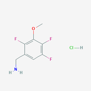 1-(2,4,5-Trifluoro-3-methoxyphenyl)methanamine hydrochloride