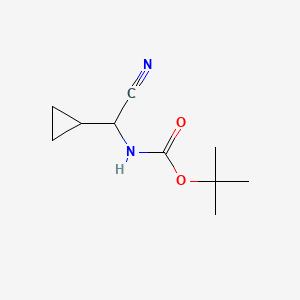 tert-Butyl (cyano(cyclopropyl)methyl)carbamate