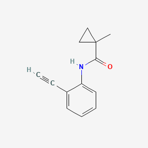 N-(2-ethynylphenyl)-1-methylcyclopropane-1-carboxamide