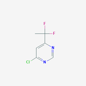 4-Chloro-6-(1,1-difluoroethyl)pyrimidine