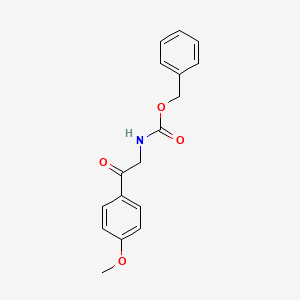 molecular formula C17H17NO4 B13505077 Benzyl [2-(4-methoxyphenyl)-2-oxoethyl]carbamate CAS No. 178888-27-2