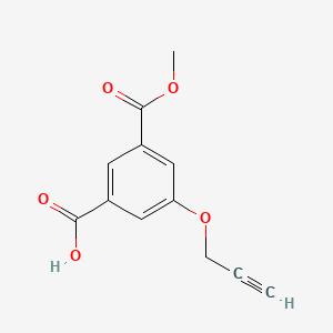 3-(Methoxycarbonyl)-5-(prop-2-yn-1-yloxy)benzoicacid