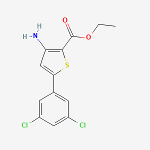 Ethyl 3-amino-5-(3,5-dichlorophenyl)thiophene-2-carboxylate