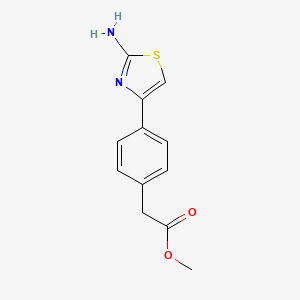 Methyl 4-(2-amino-4-thiazolyl)benzeneacetate