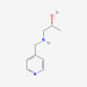 (2R)-1-{[(pyridin-4-yl)methyl]amino}propan-2-ol