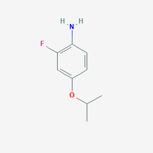 molecular formula C9H12FNO B1350519 2-氟-4-异丙氧基苯胺 CAS No. 154080-04-3