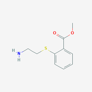 Methyl 2-[(2-aminoethyl)sulfanyl]benzoate