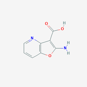 2-Aminofuro[3,2-b]pyridine-3-carboxylic acid