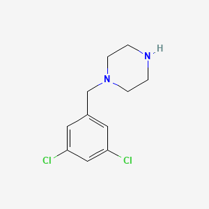 1-[(3,5-Dichlorophenyl)methyl]piperazine