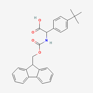 (R)-(4-Tert-butyl-phenyl)-[(9H-fluoren-9-ylmethoxycarbonylamino)]-acetic acid