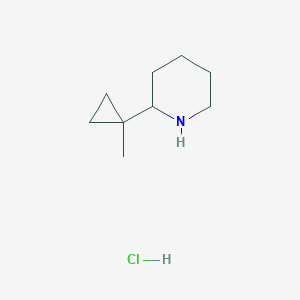 2-(1-Methylcyclopropyl)piperidine hydrochloride