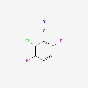 molecular formula C8H4ClF2N B1350542 2-氯-3,6-二氟苯甲腈 CAS No. 886501-33-3