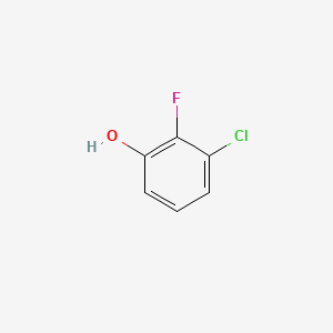 molecular formula C6H4ClFO B1350553 3-氯-2-氟苯酚 CAS No. 2613-22-1