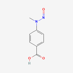 4-[Methyl(nitroso)amino]benzoic acid