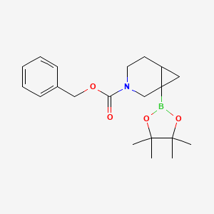 Benzyl 1-(4,4,5,5-tetramethyl-1,3,2-dioxaborolan-2-yl)-3-azabicyclo[4.1.0]heptane-3-carboxylate