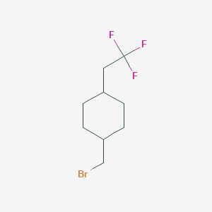 1-(Bromomethyl)-4-(2,2,2-trifluoroethyl)cyclohexane