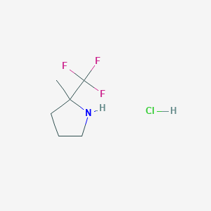 2-Methyl-2-(trifluoromethyl)pyrrolidinehydrochloride