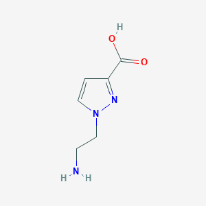 1-(2-aminoethyl)-1H-pyrazole-3-carboxylicacid