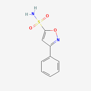 3-Phenyl-1,2-oxazole-5-sulfonamide