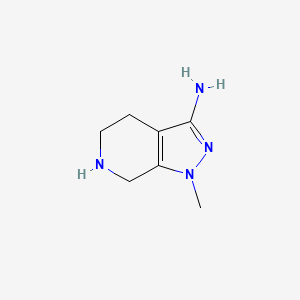 1-Methyl-4,5,6,7-tetrahydro-1H-pyrazolo[3,4-c]pyridin-3-amine