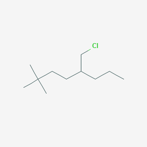 5-(Chloromethyl)-2,2-dimethyloctane