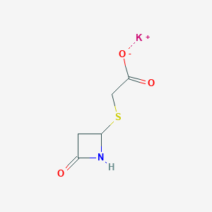 Potassium 2-[(4-oxoazetidin-2-yl)sulfanyl]acetate