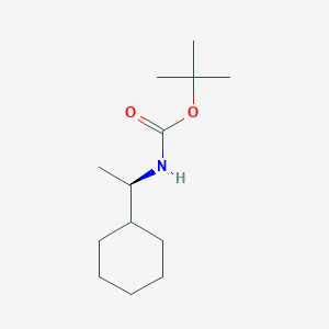 tert-butyl N-[(1R)-1-cyclohexylethyl]carbamate