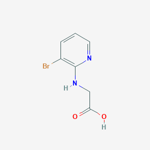 molecular formula C7H7BrN2O2 B13505877 (3-Bromopyridin-2-YL)glycine 