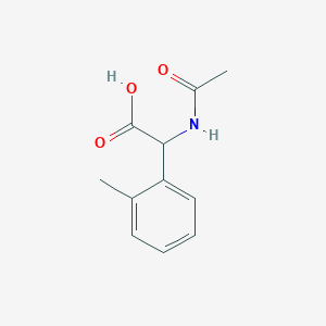 2-Acetamido-2-(o-tolyl)acetic acid