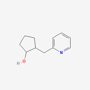 2-(Pyridin-2-ylmethyl)cyclopentan-1-ol