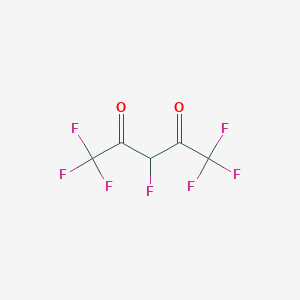 molecular formula C5HF7O2 B1350592 1,1,1,3,5,5,5-Heptafluoropentane-2,4-dione CAS No. 77968-17-3