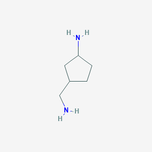 3-(Aminomethyl)cyclopentan-1-amine