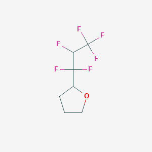 molecular formula C7H8F6O B1350597 2-(1,1,2,3,3,3-六氟丙基)四氢呋喃 CAS No. 53005-42-8