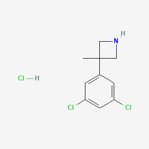 3-(3,5-Dichlorophenyl)-3-methylazetidine hydrochloride