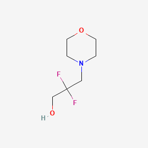 2,2-Difluoro-3-(morpholin-4-yl)propan-1-ol