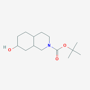 tert-Butyl 7-hydroxyoctahydroisoquinoline-2(1H)-carboxylate