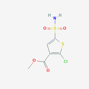 Methyl 2-chloro-5-sulfamoylthiophene-3-carboxylate