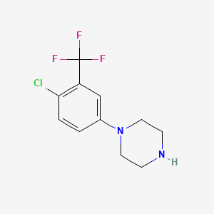 1-[4-Chloro-3-(trifluoromethyl)phenyl]piperazine