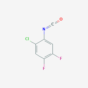 1-Chloro-4,5-difluoro-2-isocyanatobenzene