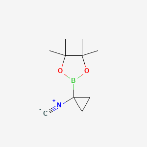 1-Isocyano-1-(4,4,5,5-tetramethyl-1,3,2-dioxaborolan-2-yl)cyclopropane